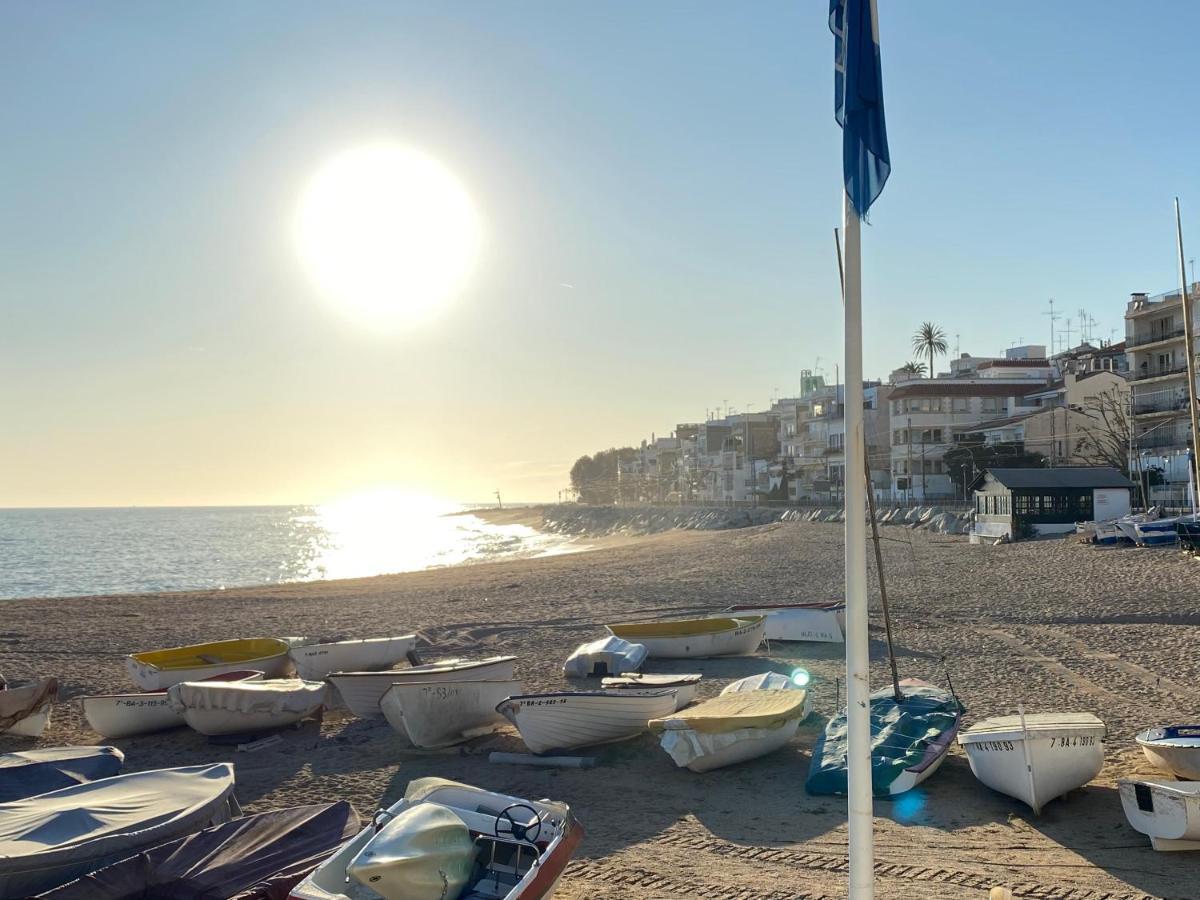 Ferienwohnung Ponent - Espectaculares Vistas Al Mar Sant Pol De Mar Exterior foto